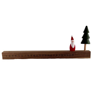 CHRISTMAS YULE COUNTDOWN WOOD