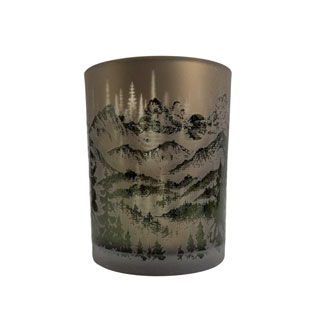 CANDLE HOLDER FORESTLIGHT GOLD M