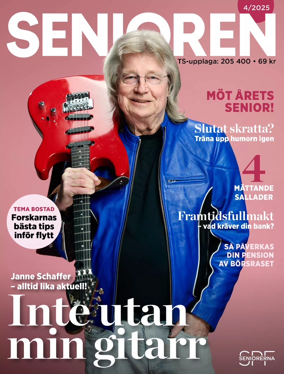 Senioren magazine omslag - maj 25