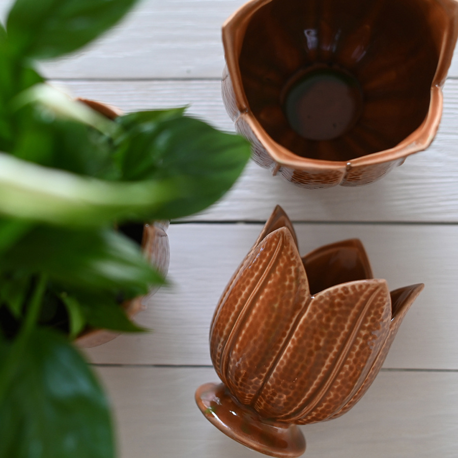 POT TULIPA OCRA SMALL