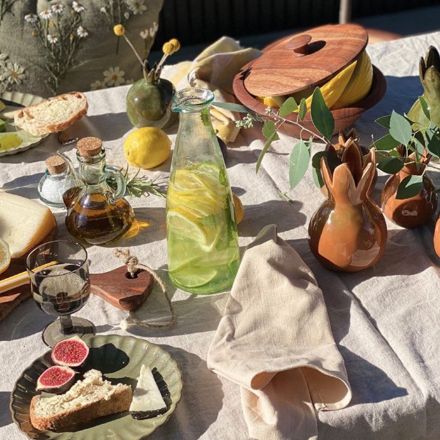 VASE HYACINTUS OCRA SMALL