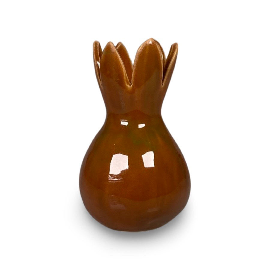 VASE HYACINTUS OCRA MEDIUM