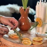 VASE HYACINTUS OCRA MEDIUM VASE HYACINTUS OCRA MEDIUM