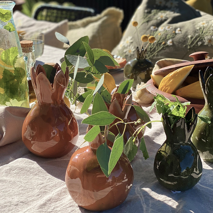 VASE PUNICA OCRA SMALL