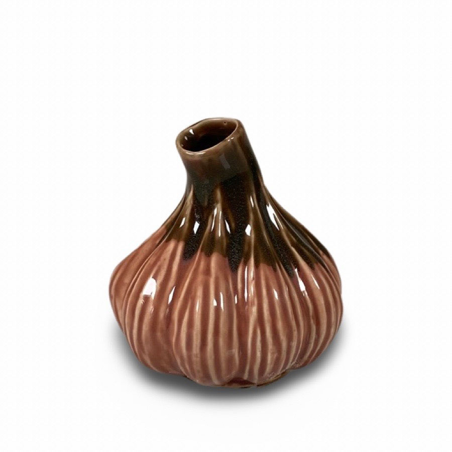 VASE ALLIUM TERRA/MOSS MEDIUM