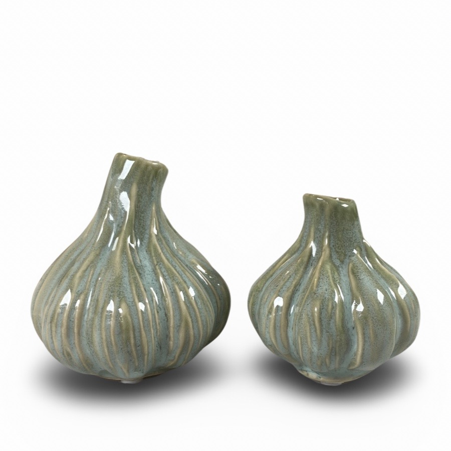 VASE ALLIUM MINT MEDIUM