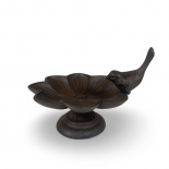 BIRD BATH FLORAL BIRD BATH FLORAL