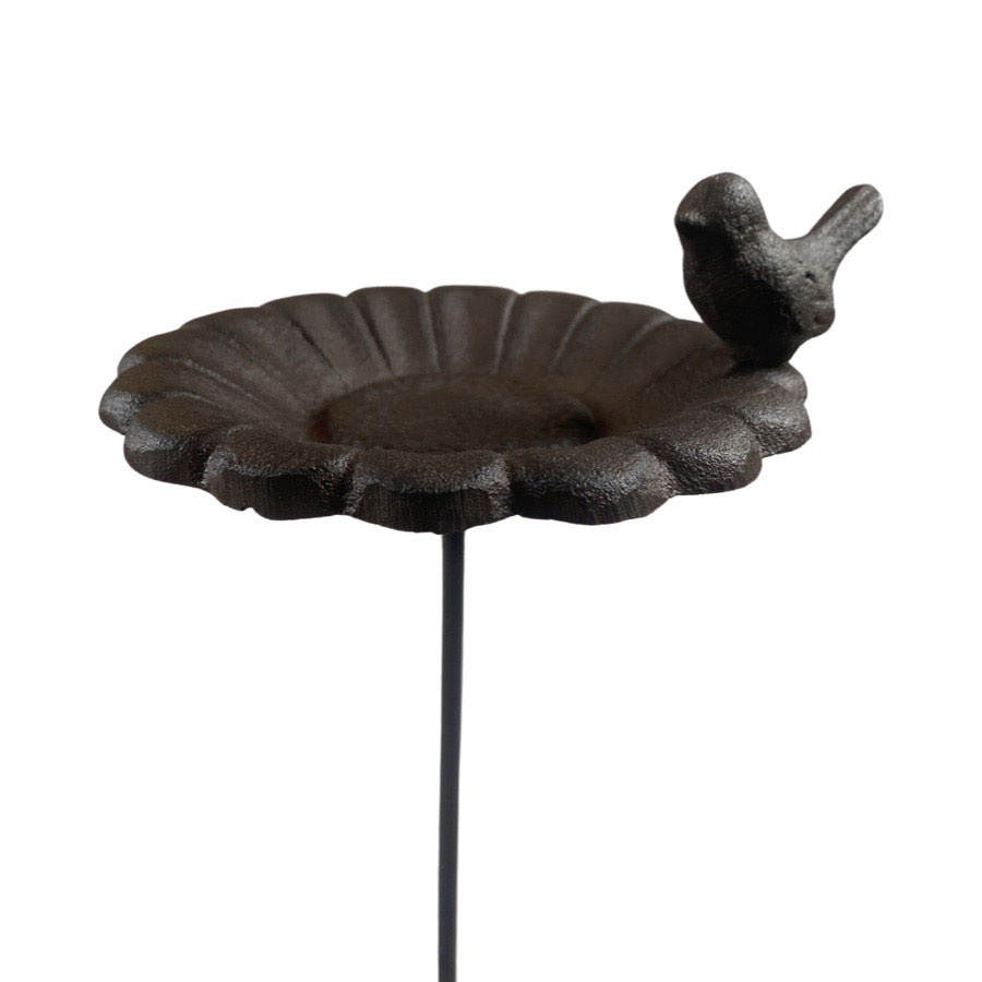 STANDING BIRD BATH FLOWER