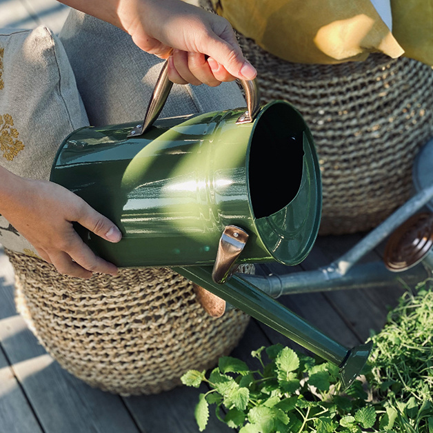 WATERING CAN POUR GREEN SMALL