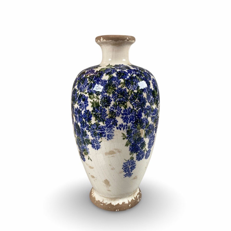 VASE WISTERIA MEDIUM