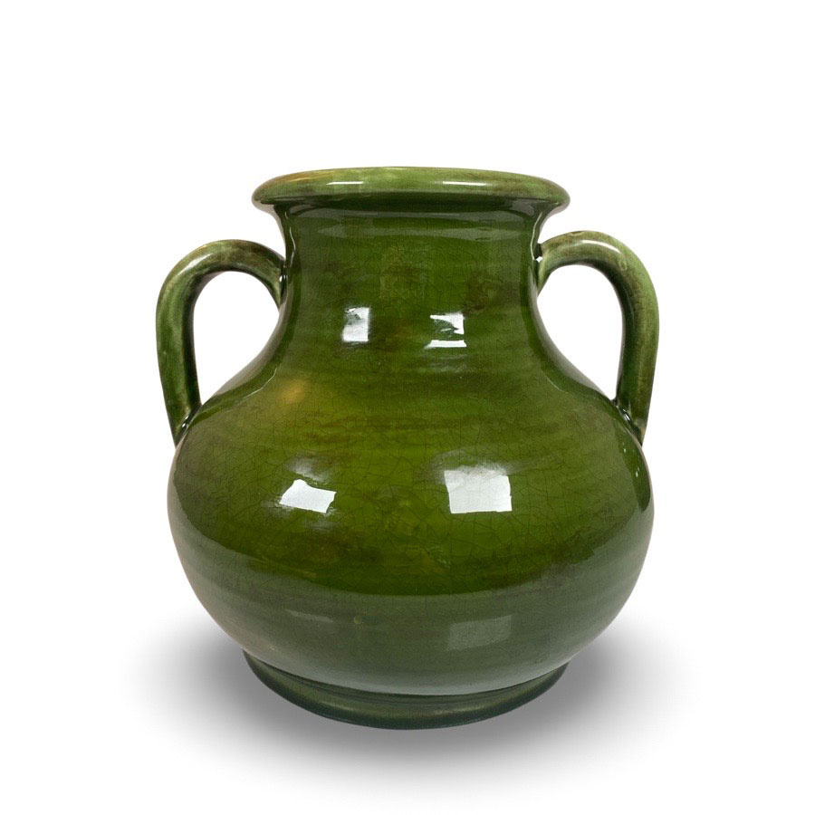 GRACE VASE GREEN M