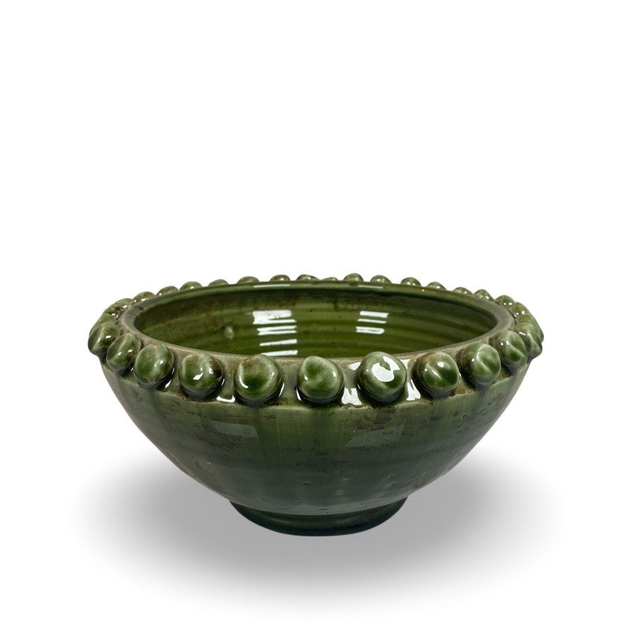 GRACE BOWL DOT GREEN M