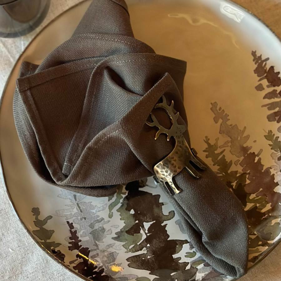 NAPKIN RING ELK
