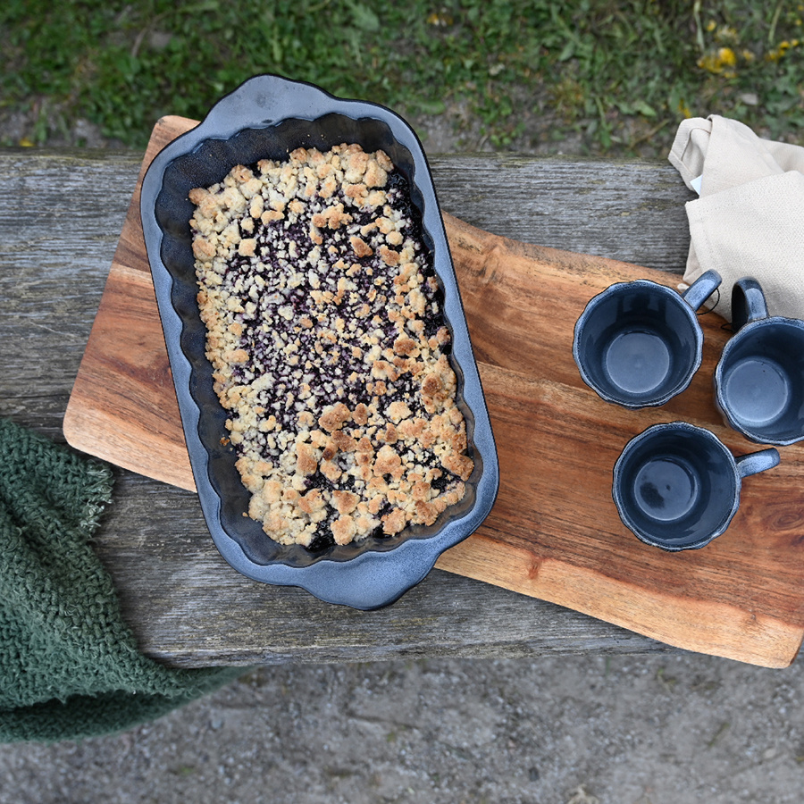OVEN DISH JOY NAVY MEDIUM