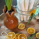 VASE HYACINTUS OCRA LARGE VASE HYACINTUS OCRA LARGE