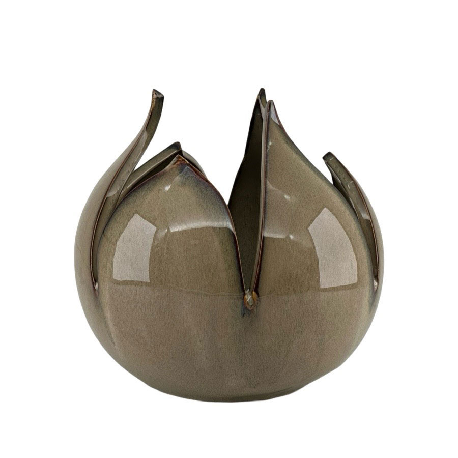 CANDLE HOLDER BUD SAND L