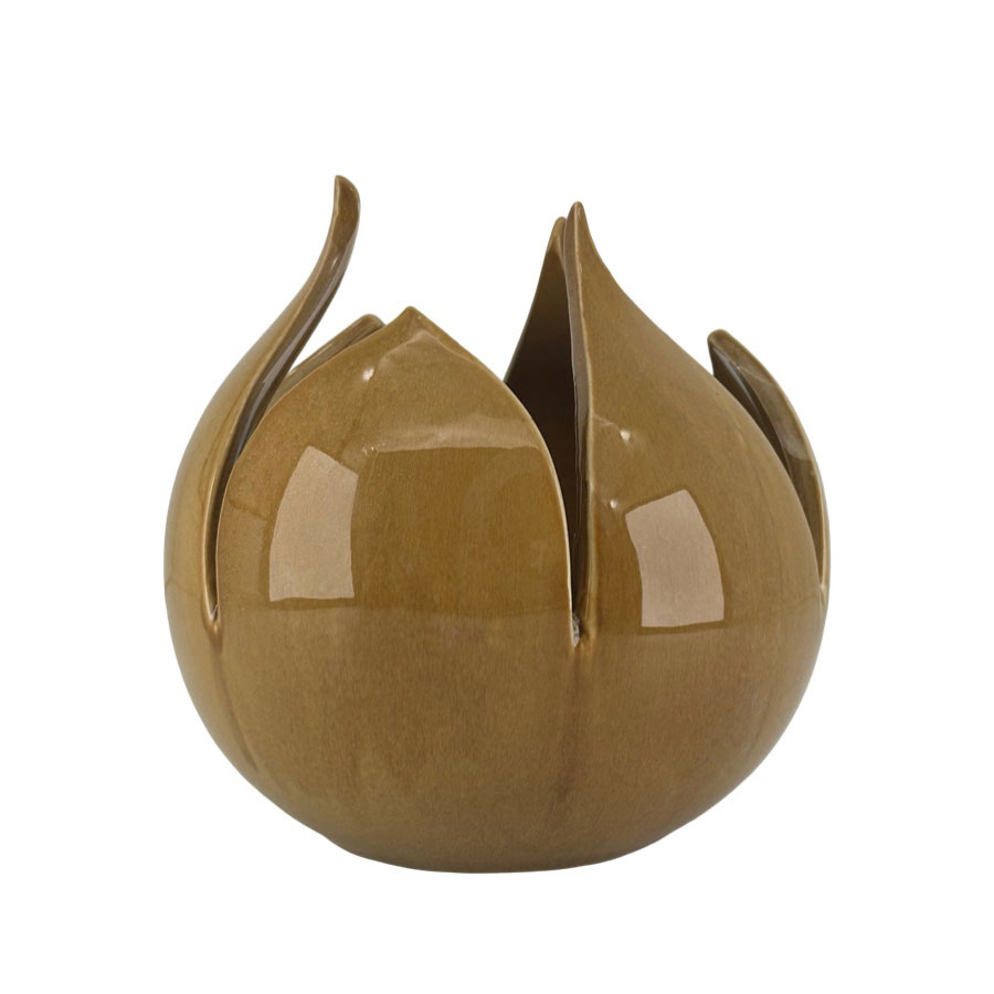 CANDLE HOLDER BUD OCRA L