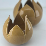 CANDLE HOLDER BUD OCRA L CANDLE HOLDER BUD OCRA L