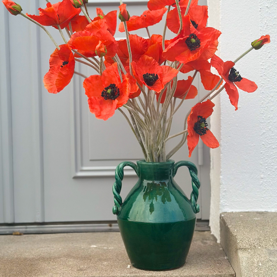 GRACE URN TWIRL EMERALD