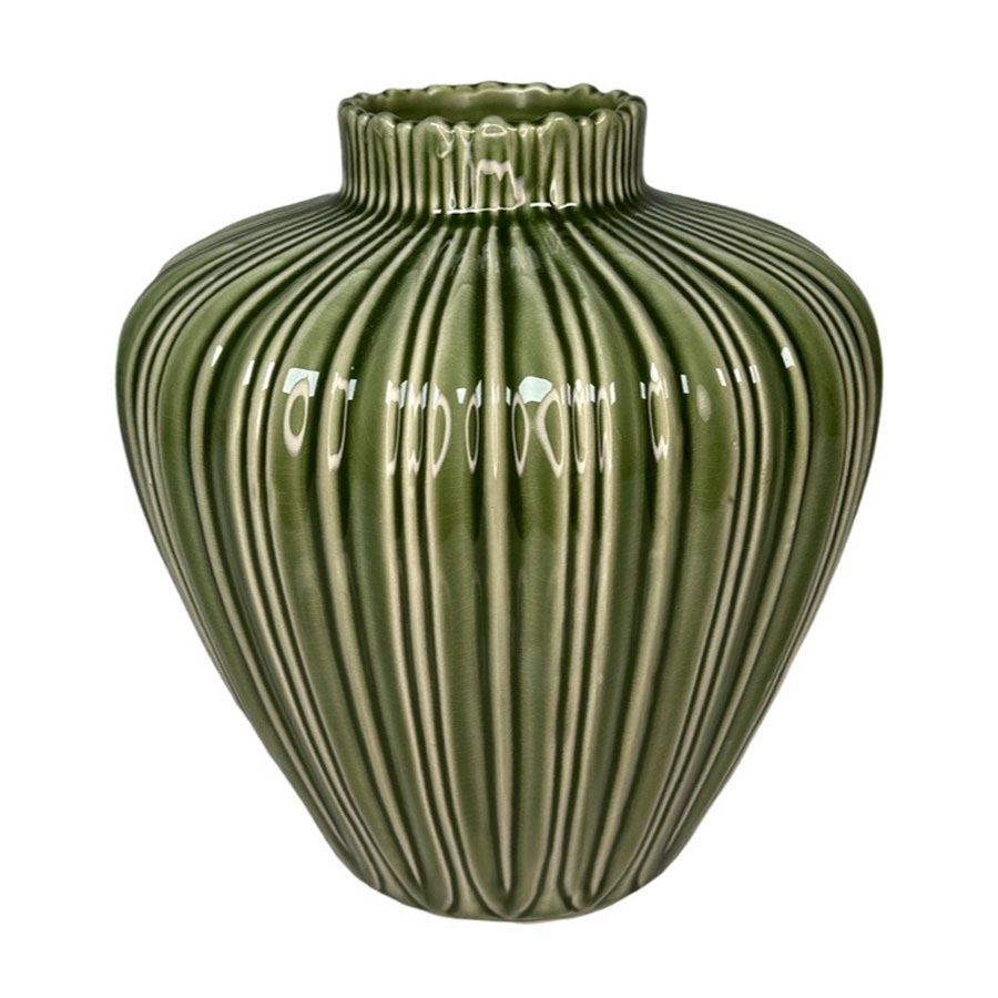 VASE BENJA GREEN