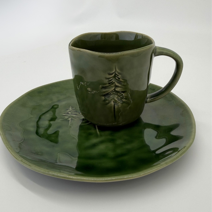 PLATE SYLVA GREEN