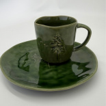 PLATE SYLVA GREEN PLATE SYLVA GREEN