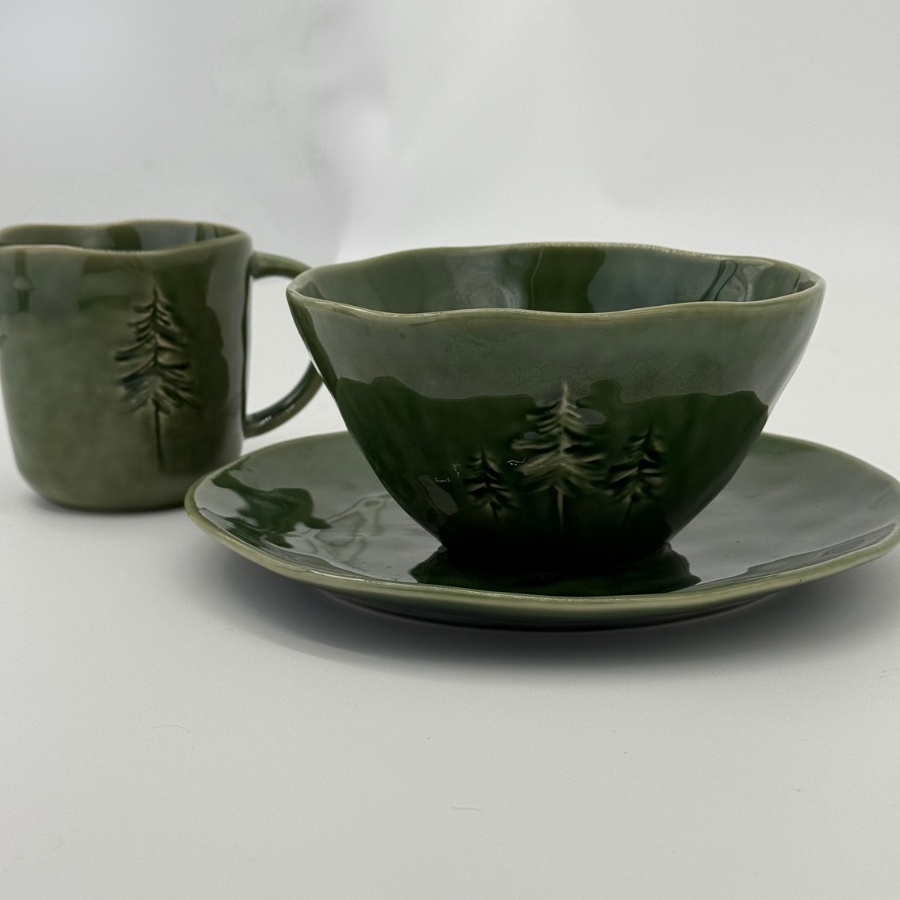 BOWL SYLVA GREEN