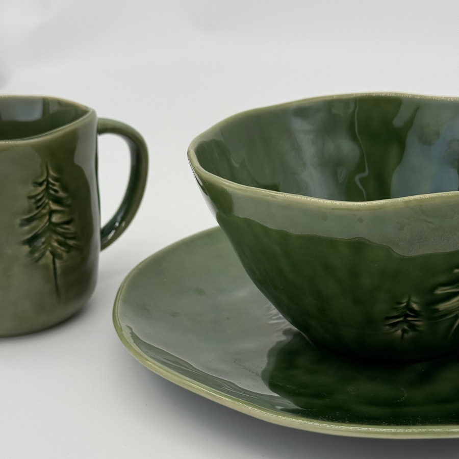 BOWL SYLVA GREEN