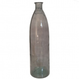 VASE CLASSIC GREY LARGE RECYCLED GLASS