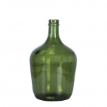 RECYCLED GLASS VASE JEANNE GREEN