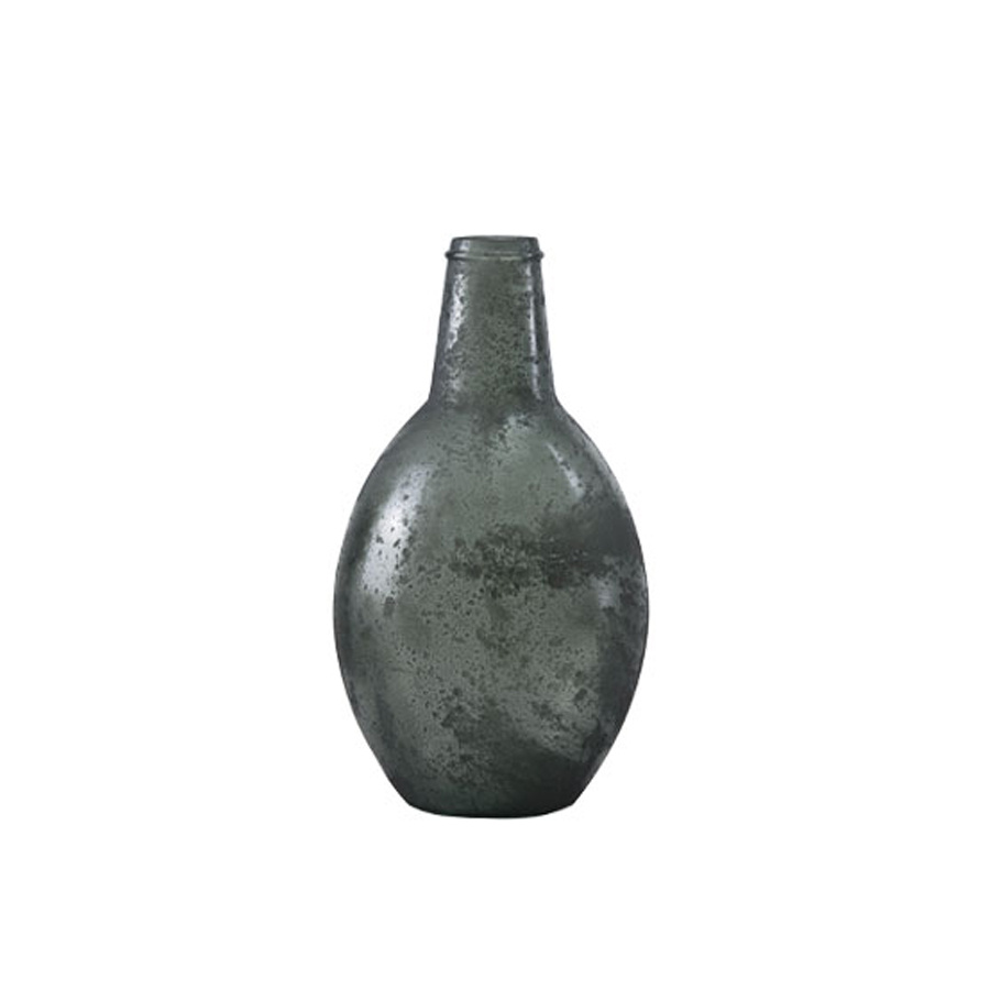 RECYCLED GLASS VASE JOYCE MIDNIGHT LOW