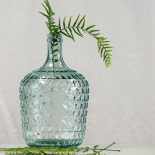 RECYCLED GLASS VASE PUNT SMALL