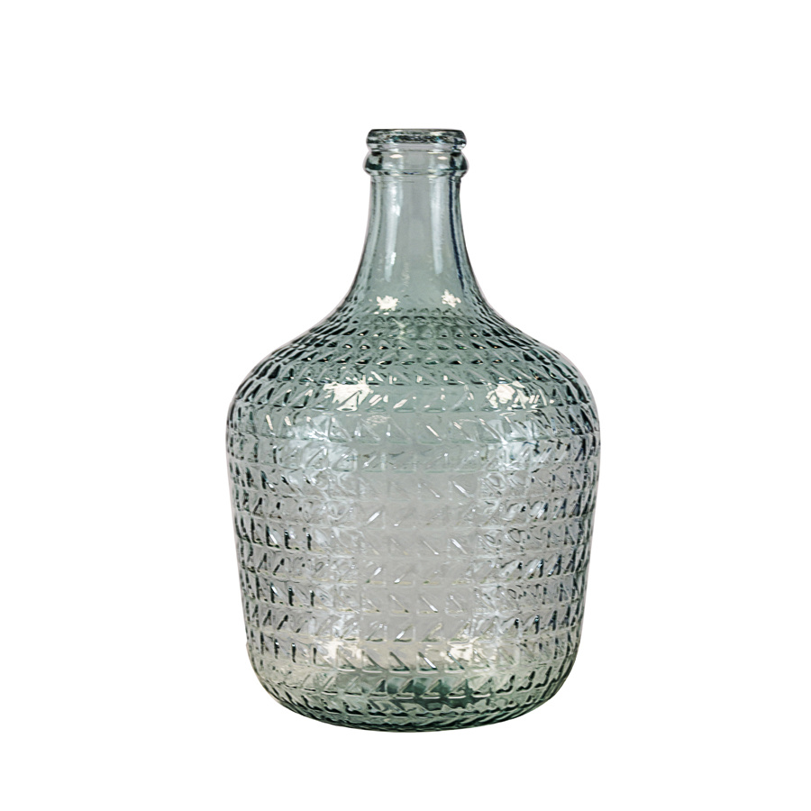 RECYCLED GLASS VASE PUNT LARGE