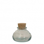 JAR SIGNE CLEAR RECYCLED GLASS