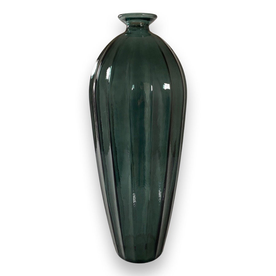 RECYCLED GLASS VASE ROMAN PETROLEUM