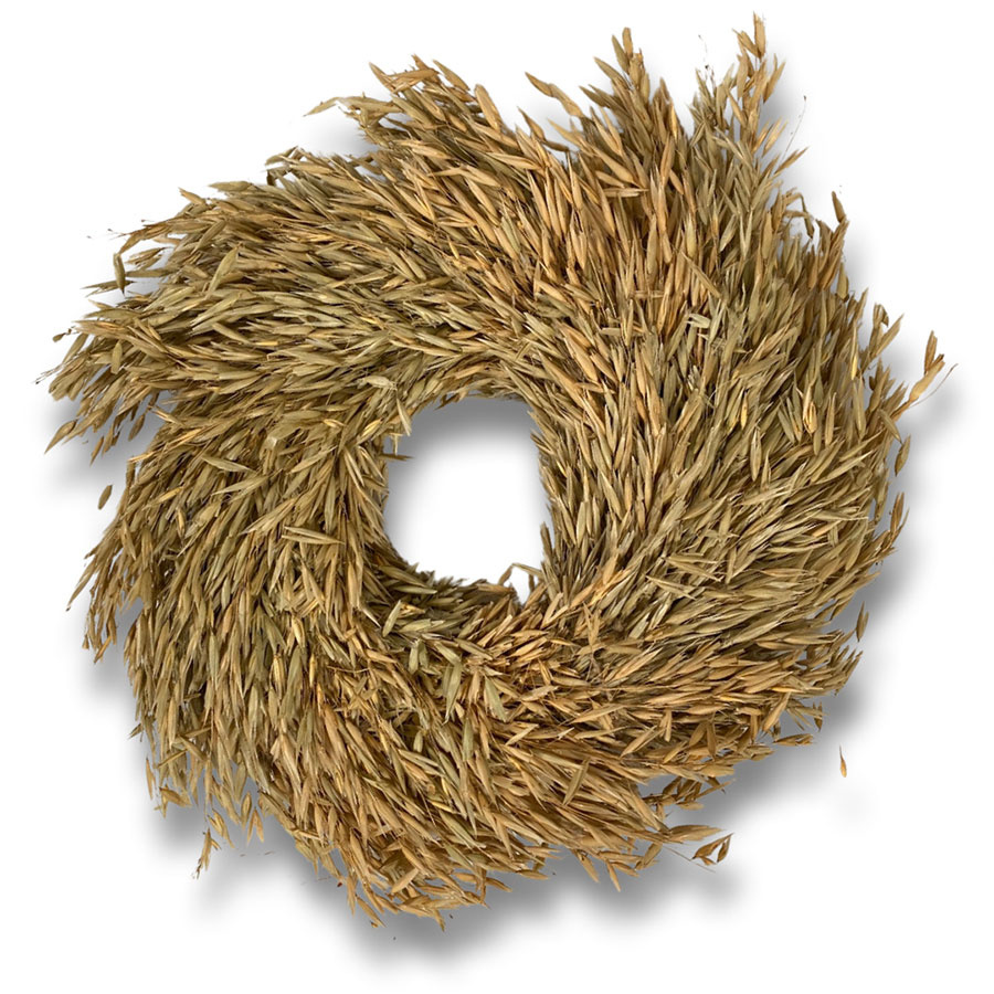 NATURE WREATH OATS