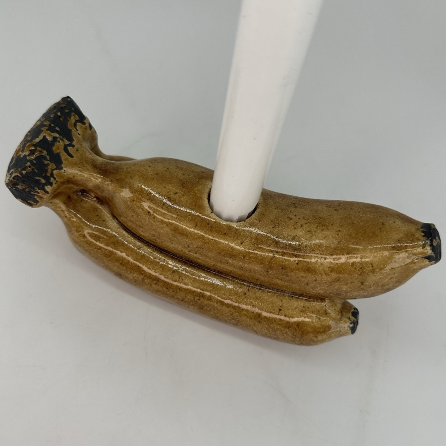 CANDLE HOLDER BANANAS