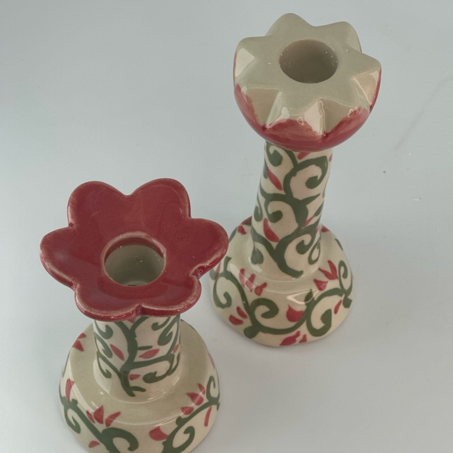 CANDLE HOLDER SWIRLY