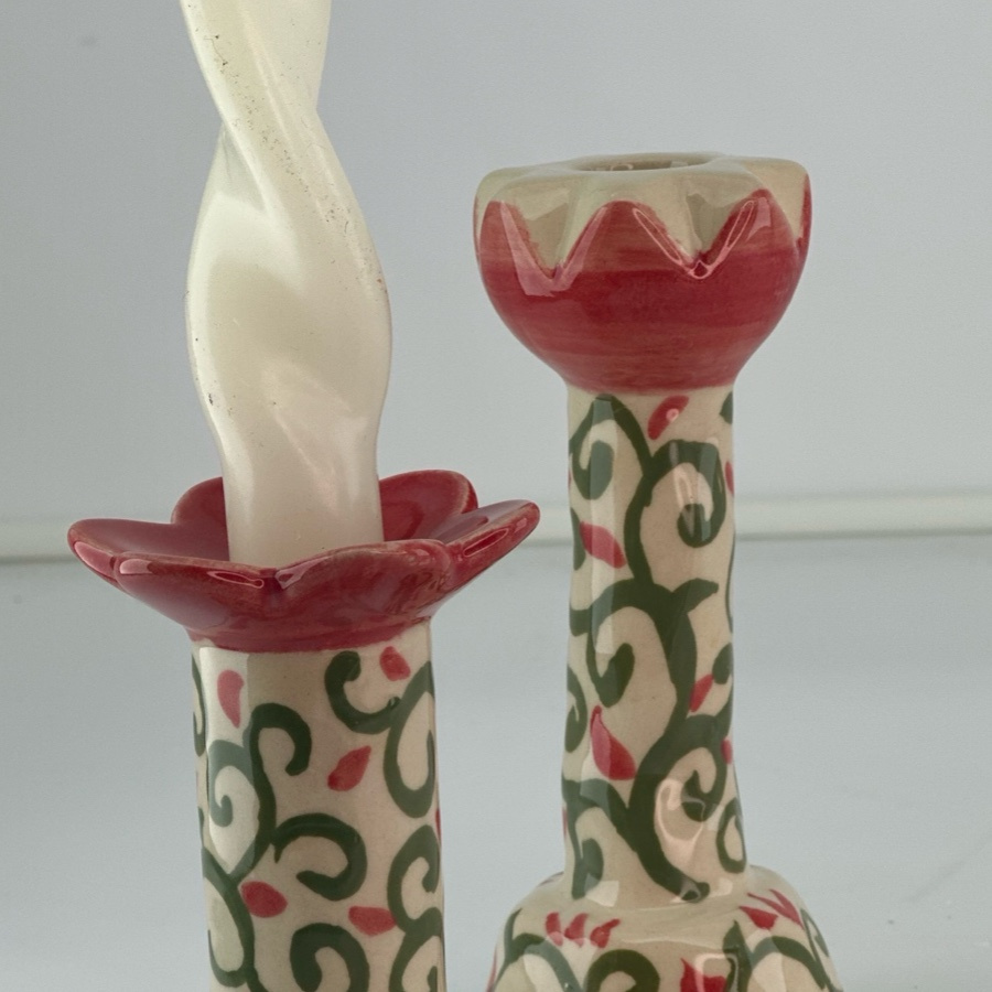 CANDLE HOLDER TWIRLY