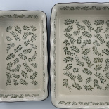 OVEN WARE OATS RECTANGLE 2set OVEN WARE OATS RECTANGLE 2set