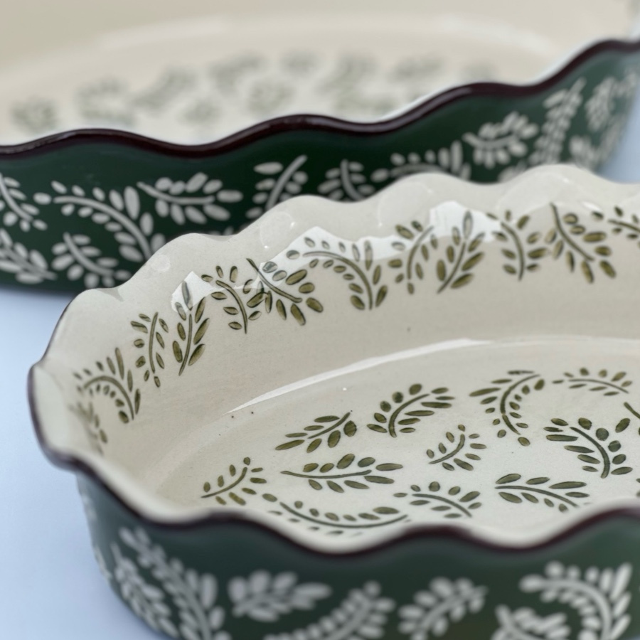 OVEN WARE OATS OVAL 2set