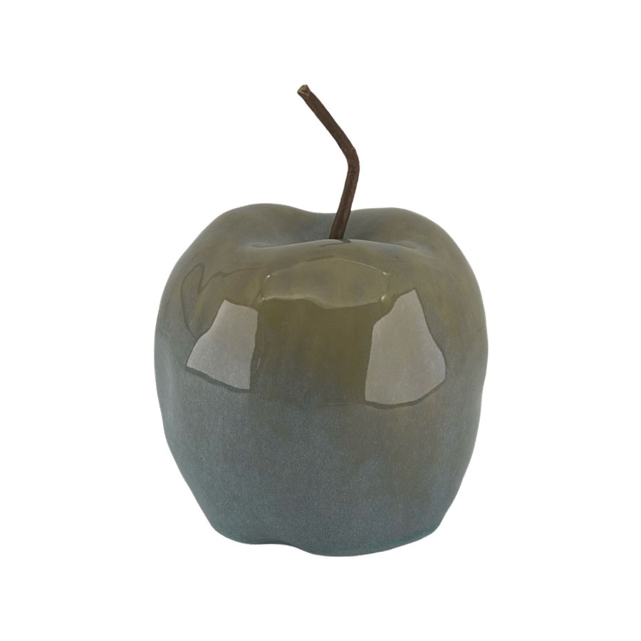 DECORATION APPLE BLUE FOG L