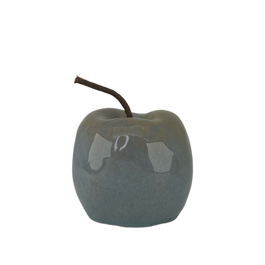 DECORATION APPLE BLUE FOG S