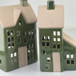 CANDLE HOLDER TEAstr. 1 GREEN CANDLE HOLDER TEAstr. 1 GREEN