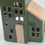 CANDLE HOLDER TEAstr. 1 GREEN CANDLE HOLDER TEAstr. 1 GREEN