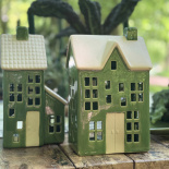 CANDLE HOLDER TEAstr. 1 GREEN CANDLE HOLDER TEAstr. 1 GREEN