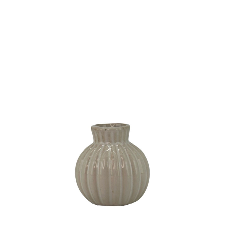 MINI VASE BUMP WHITE