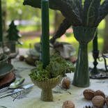 CANDLE HOLDER ORELLA PETROL CANDLE HOLDER ORELLA PETROL