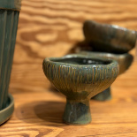 CANDLE HOLDER ORELLA PETROL CANDLE HOLDER ORELLA PETROL