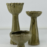 VASE LOTUS GREEN S VASE LOTUS GREEN S